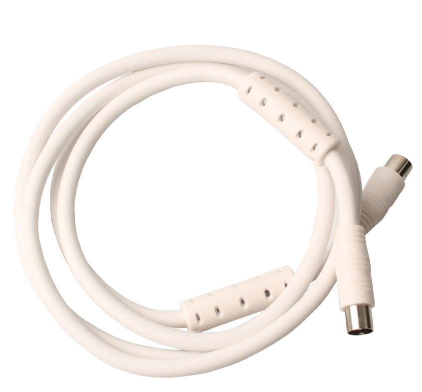 Unite Antenneledning Hvid - 1,5m