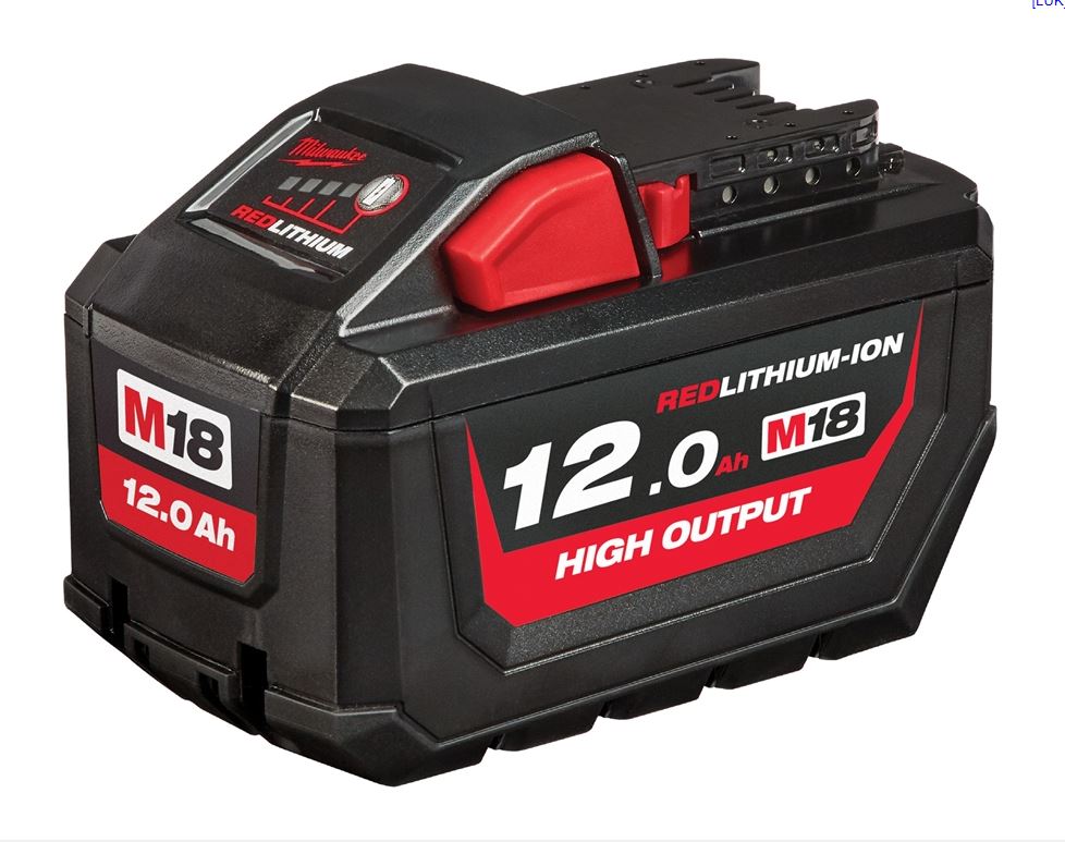 Milwaukee M18 batteri - 12,0Ah High Output