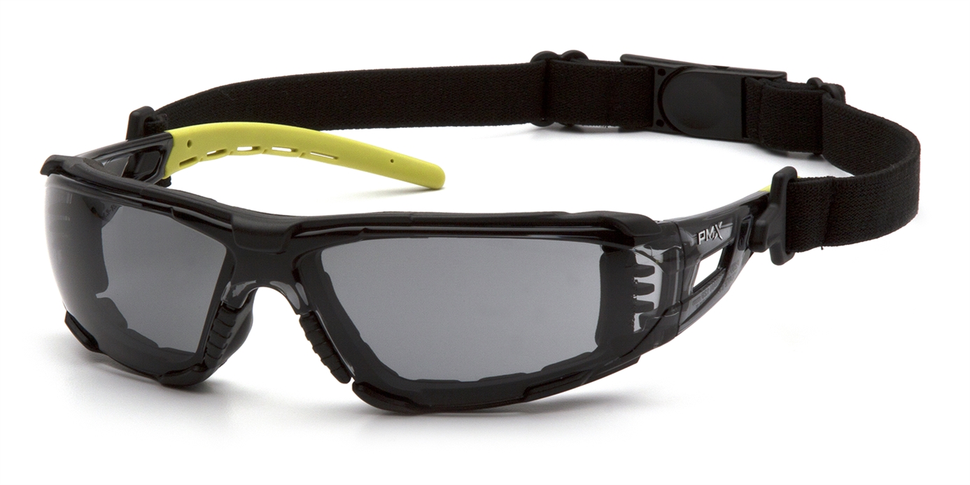 Pyramex Fyxate Foam Grå Linse