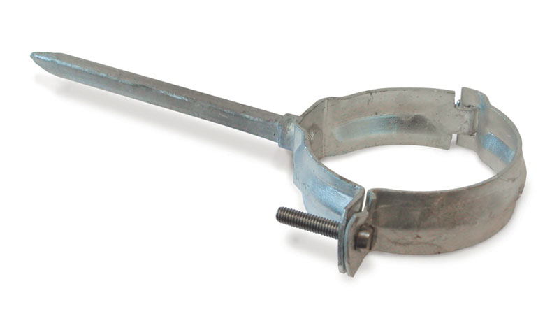 Plastmo Hængselstift til mur Galvaniseret - 90mm