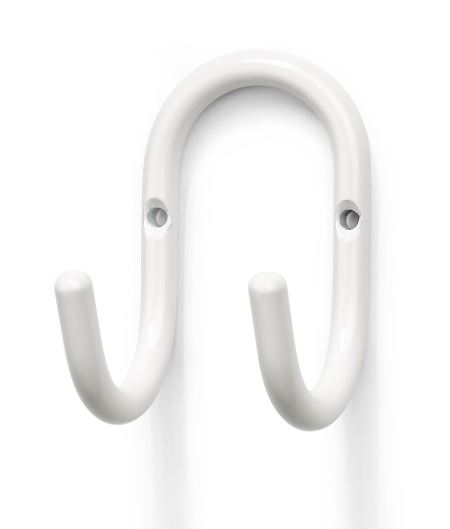 Habo Dobbeltkrog Saturn Hvid - 85mm