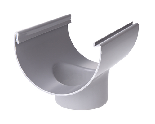 Plastmo Tudstykke str. - Str. 11 - Grå - 75mm