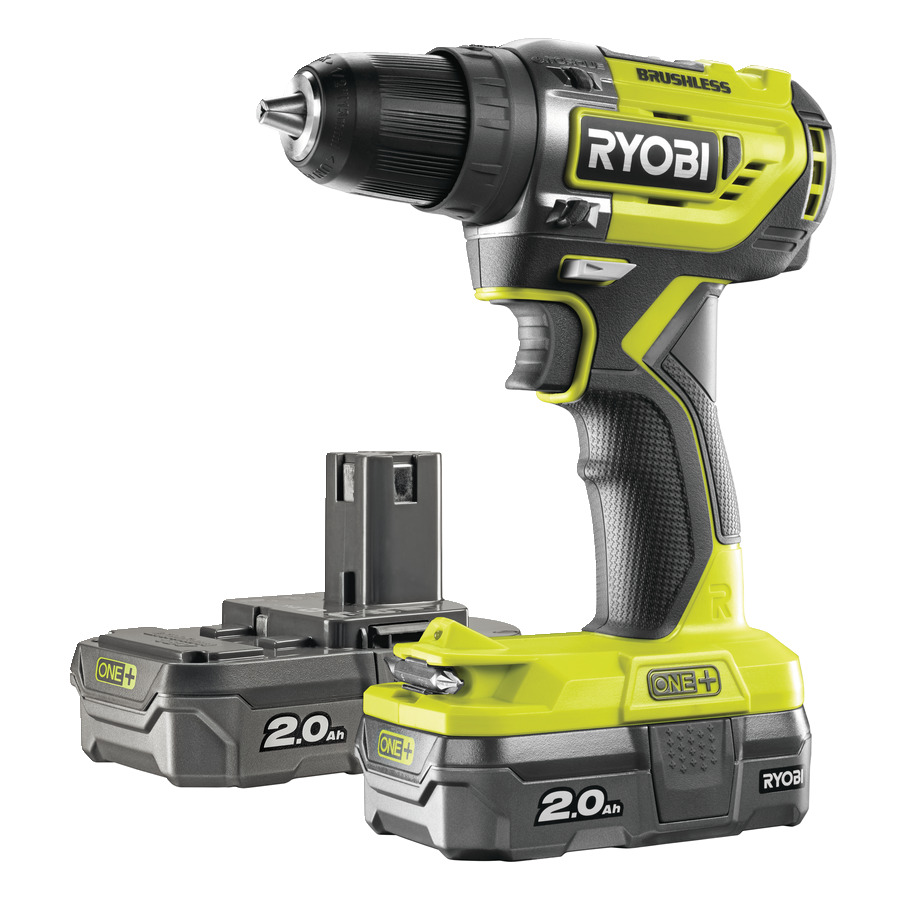 Ryobi ONE+ Bore og Skruemaskine - 18V R18DD5-220S inkl. Batterier