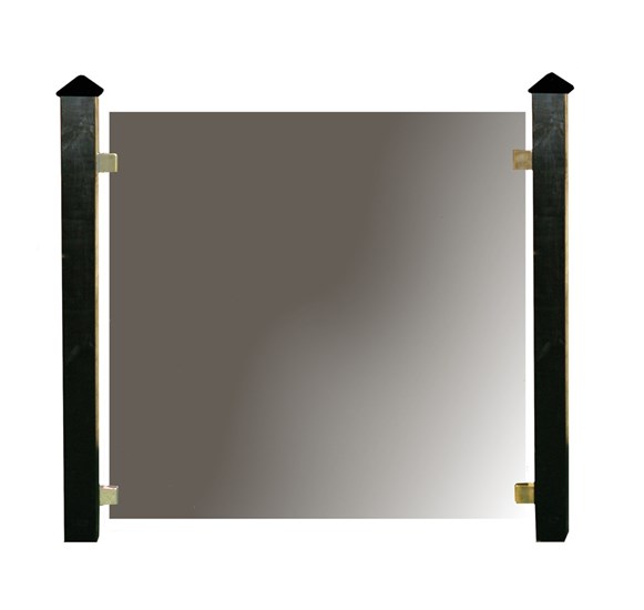 Hortus Glashegnspakke 6 moduler Røgfarvet - 100x100x0,6mm