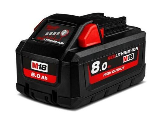 Milwaukee M18 Batteri - 8,0Ah High Output