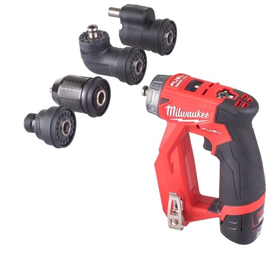 Milwaukee M12 Bore- og Skruemaskine - 12V FDDXKIT-202X inkl. batterier