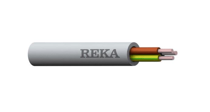 Reka Installationskabel EXQ Lite 3G1,5 Grå