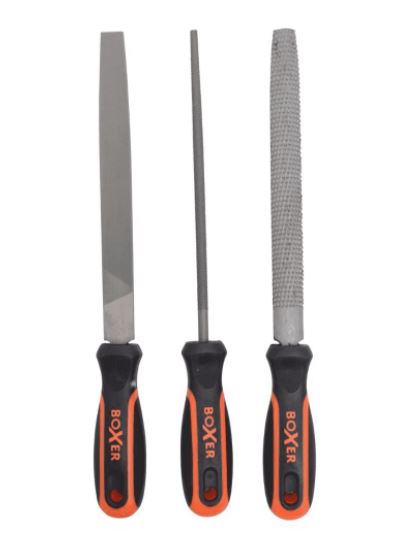 Boxer Filesæt 3 Dele - 200mm