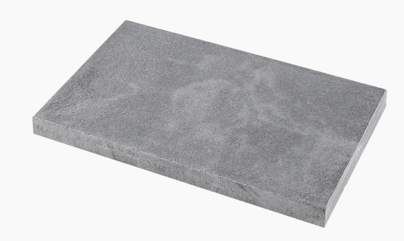 IBF Trendline Terrassefliser 40,5x60,5 - 4cm Grafitgrå Flammet