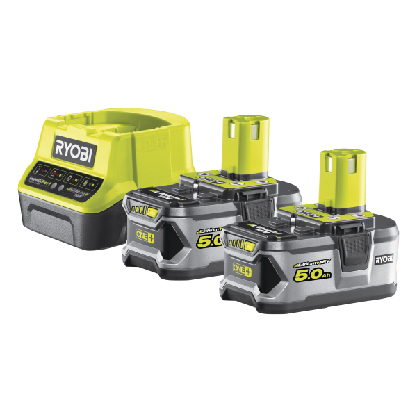 Ryobi ONE+ 5,0Ah Batteri Oplader RC18120-250 Bygma