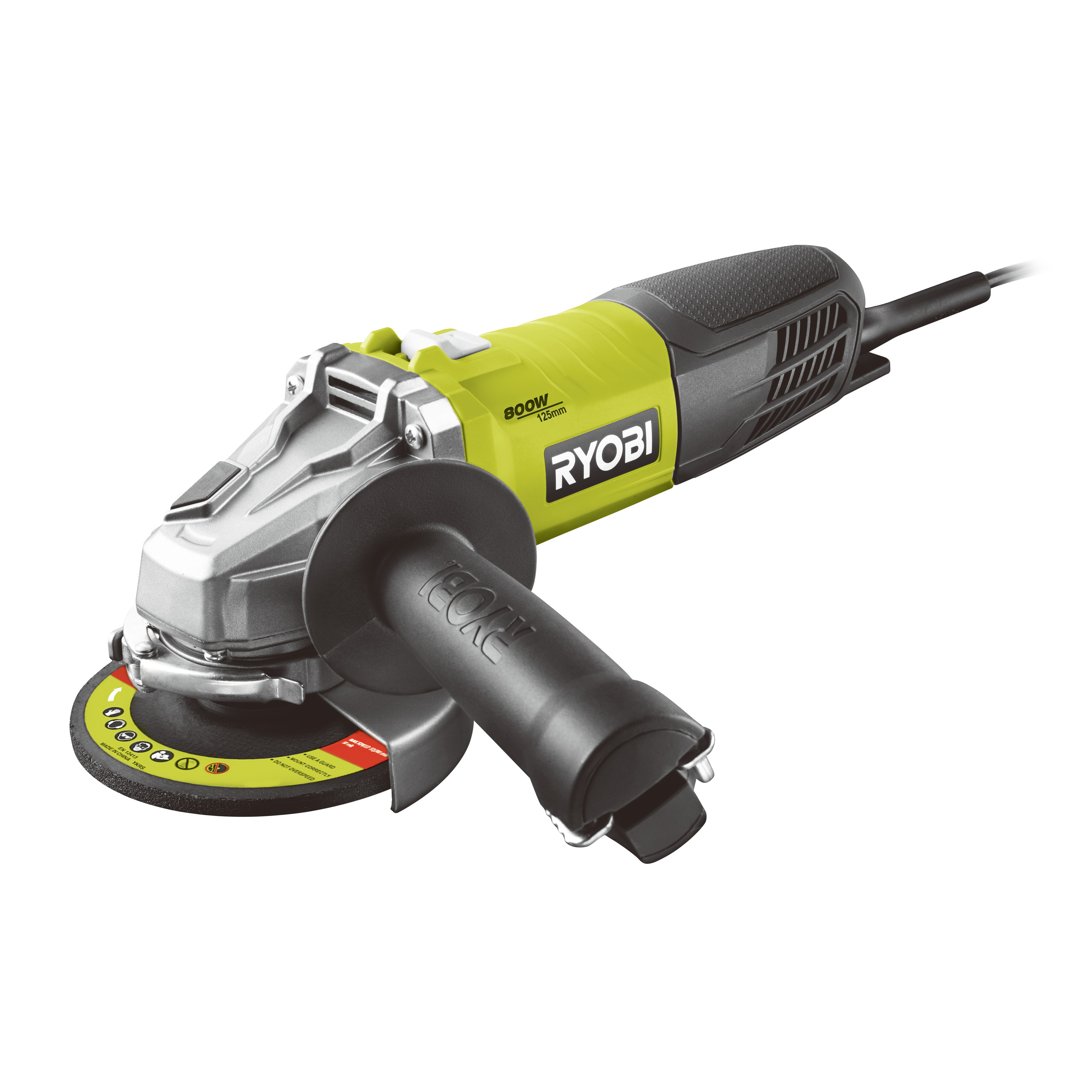 Ryobi Vinkelsliber 125mm - 230V RAG800-G125 