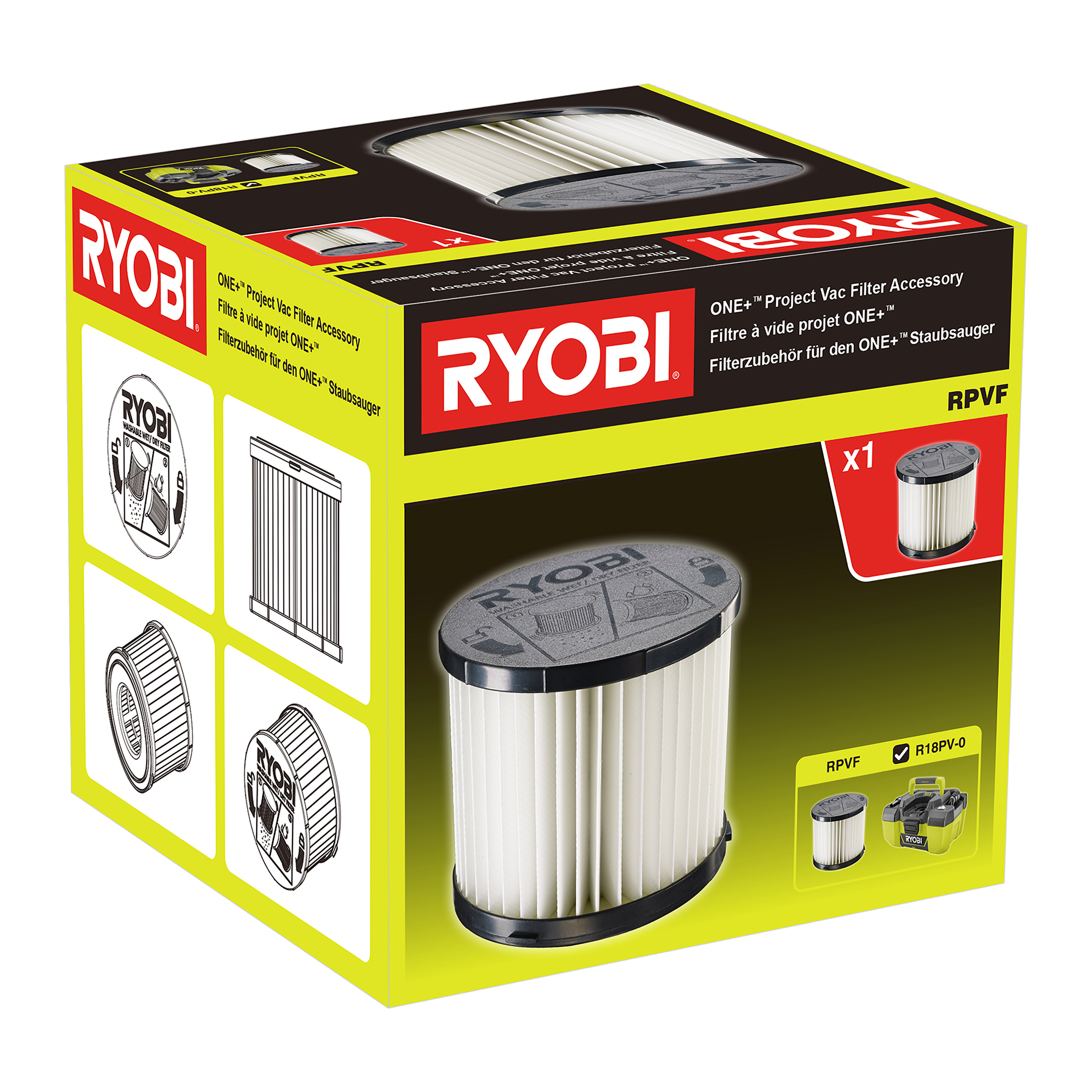 Ryobi Filter RPVF 