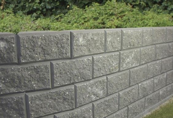 IBF Easyblokke Afdækning 18/29,5x18x15cm - Grå