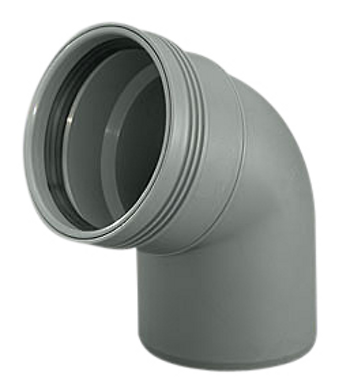 HTP Bøjning Grå - 75mmx67°