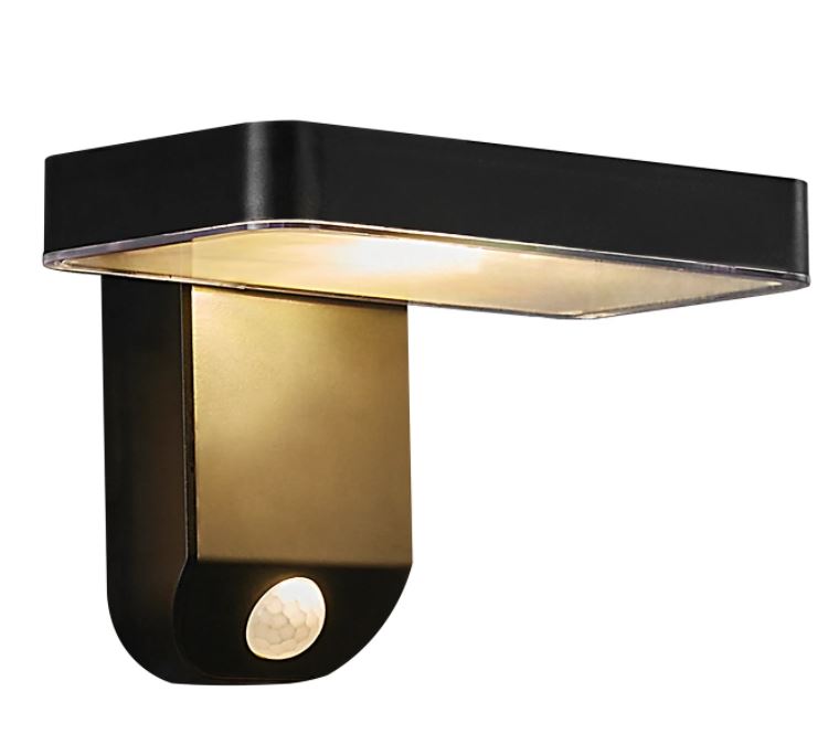 Nordlux Rica Square Væglampe Sort