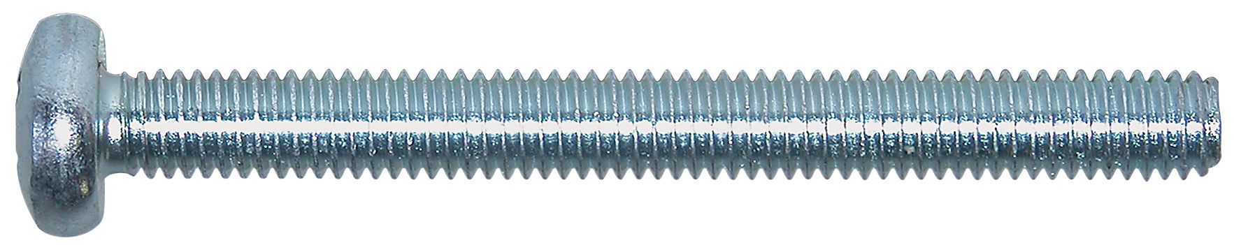 Fischer Maskinskrue M4 - 20mm - Med Møtrik ZP PZ2