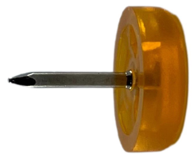 Fischer Møbelglider - Ø18mm - 8 stk/pk