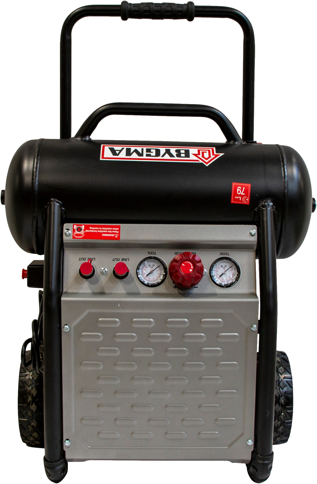 Bygma Kompressor 1,5HK Oliefri