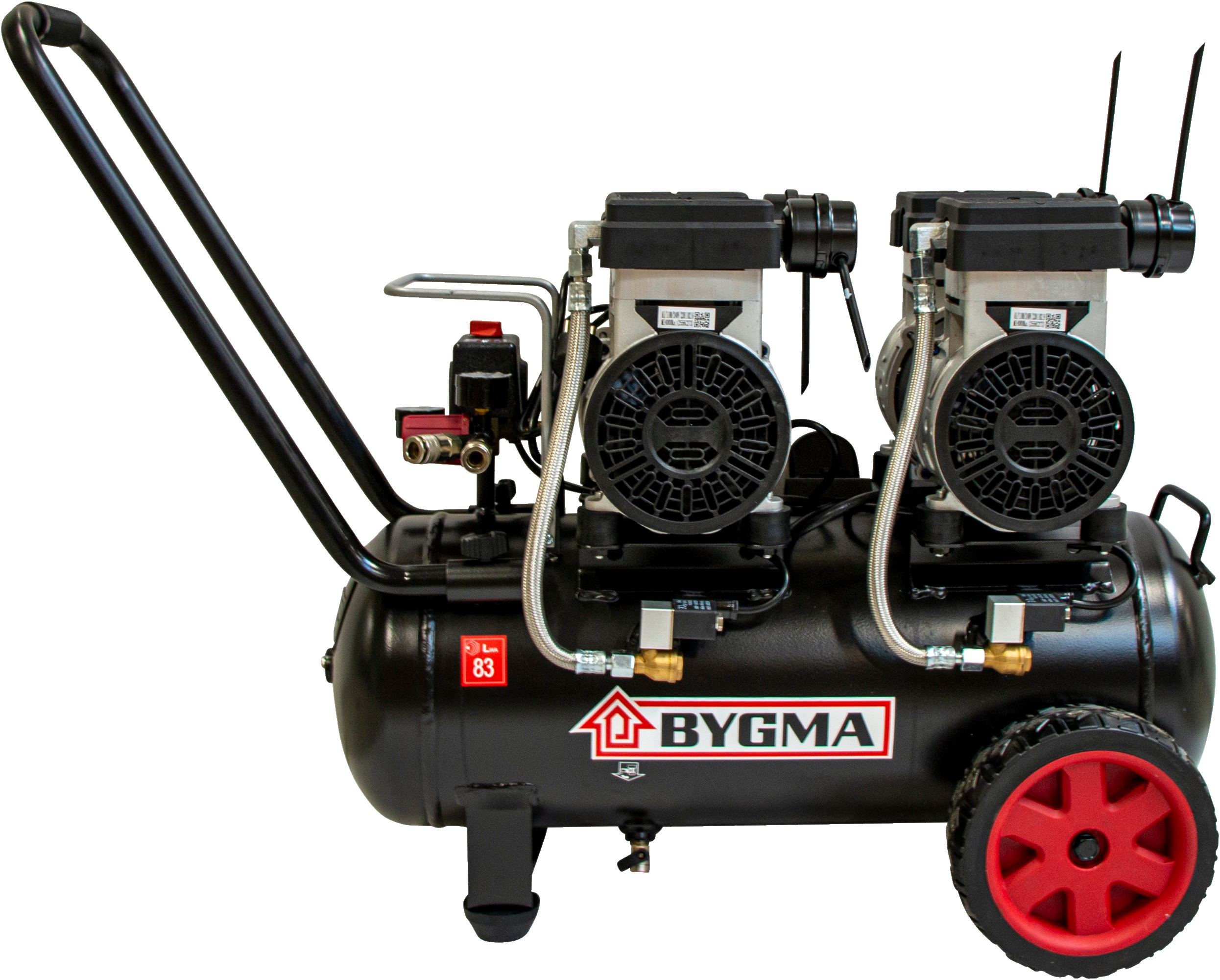 Bygma Kompressor 3,0HK Oliefri