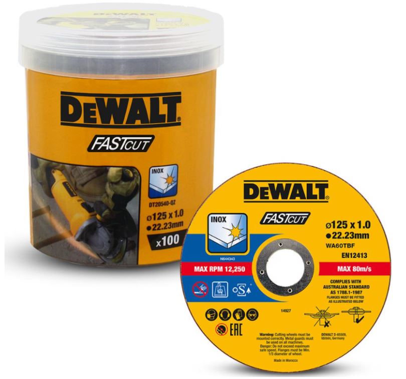 DEWALT Skæreskive DT20540-QZ  - 125x1mm