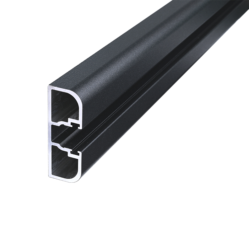 Plastmo Vægstolpe Topmonteret Antracit - 25,5x70x957mm