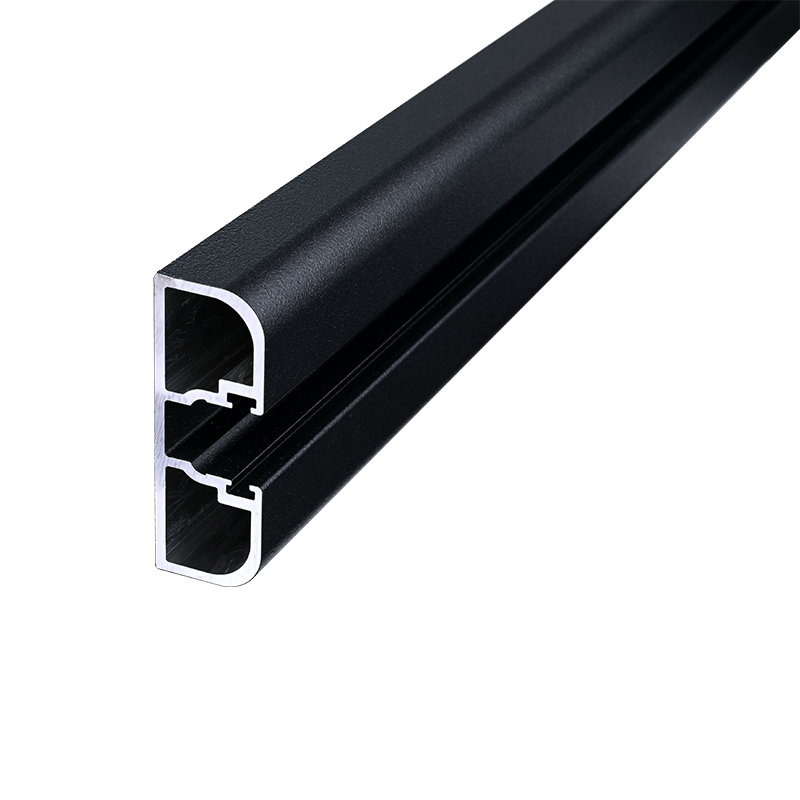 Plastmo Vægstolpe Topmonteret Sort - 25,5x70x957mm