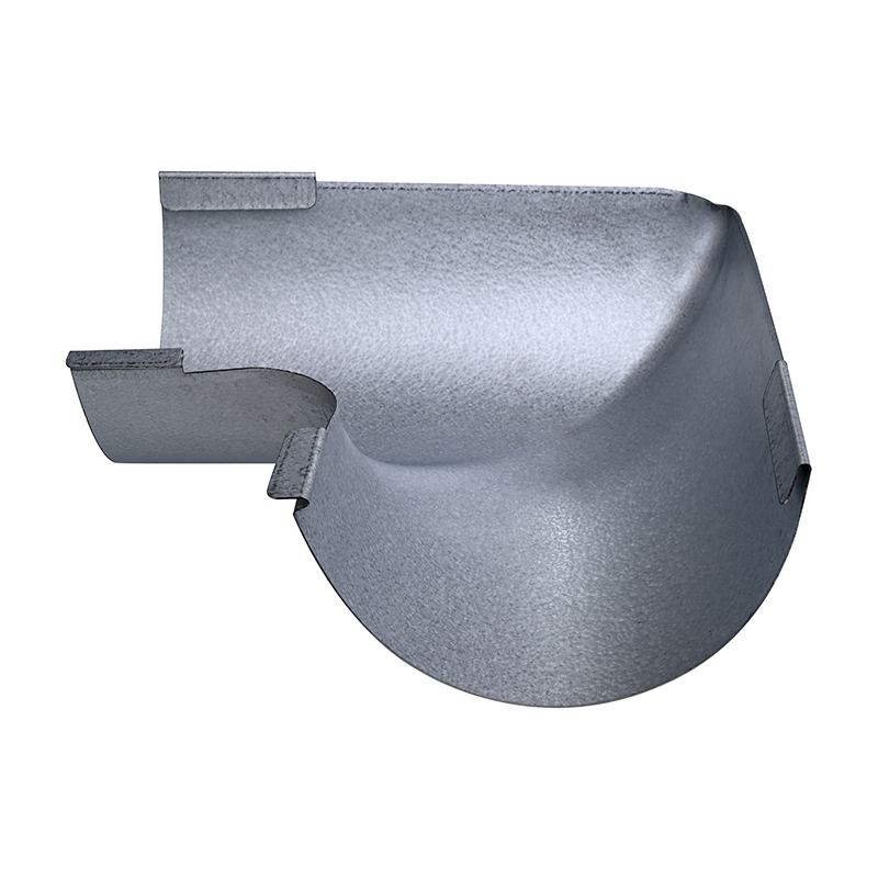 Plastmo Gering Indv. 90° - Str. 12 - AluZink