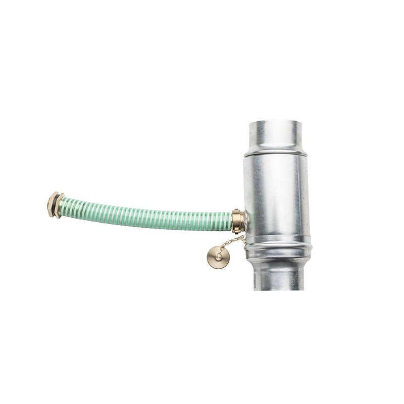 Plastmo Vandudtag m/flex Retro Zink - 80mm