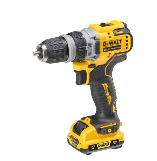 DEWALT XR Boremaskine - 12V DCD703L2T-QW inkl. Batterier