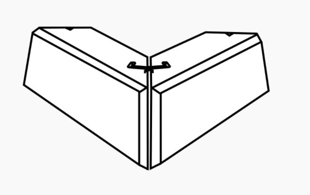 IBF Euroblok Hjørne Type 2