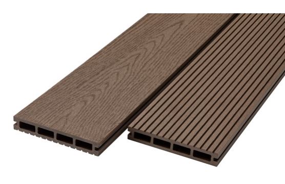 Wimex Komposit Terrassebrædder - Fur Surperb Brun - 23x146x3600mm