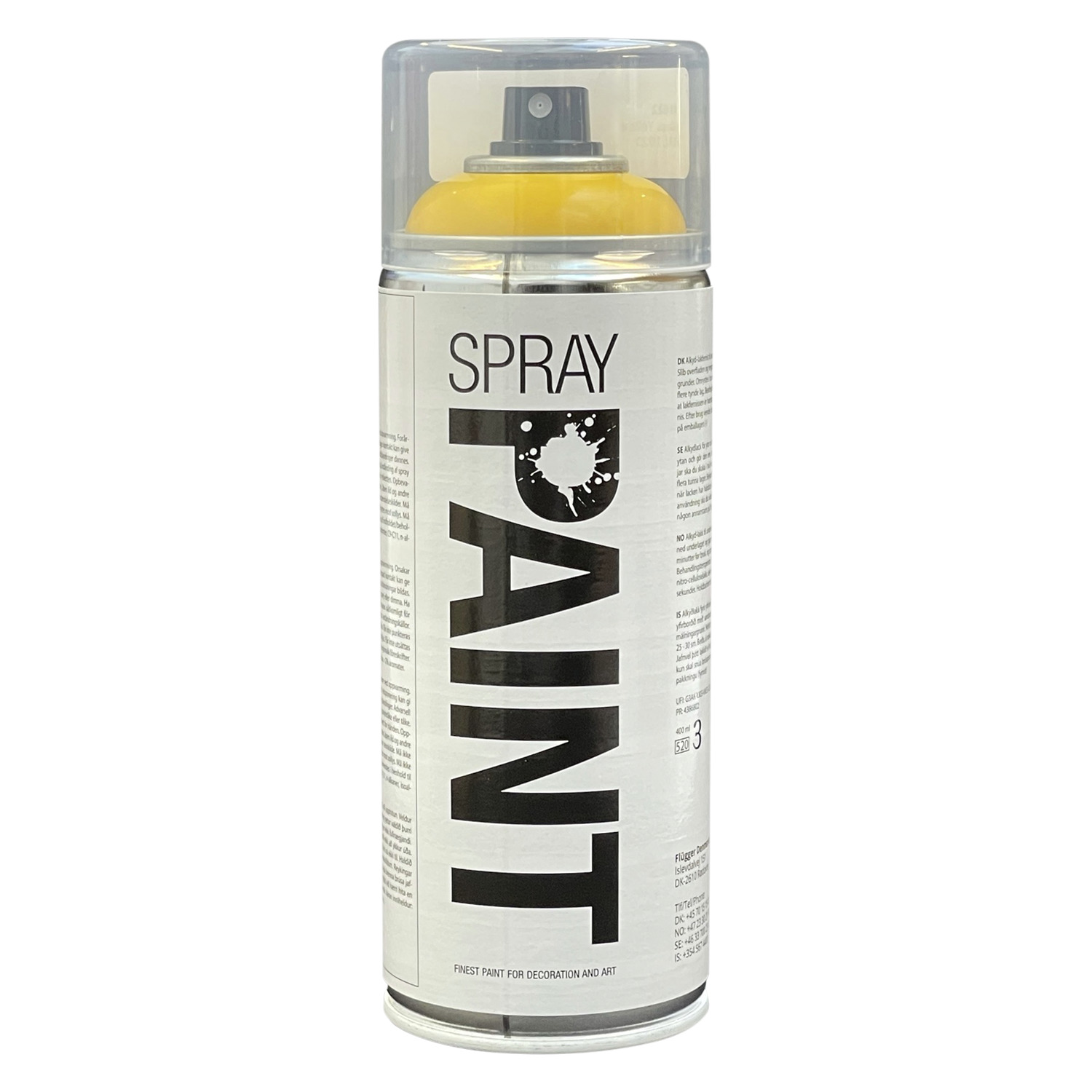 Spray Spraymaling Blank Gul - 400 ml