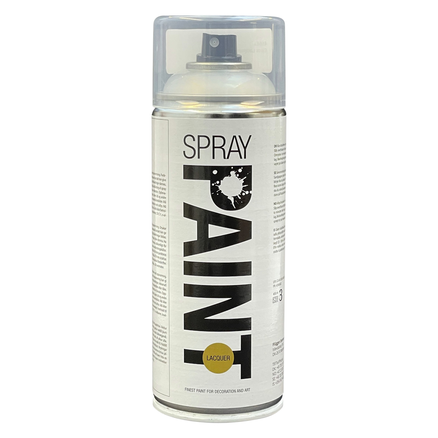 Spray Spraymaling Blank Klarlak - 400ml