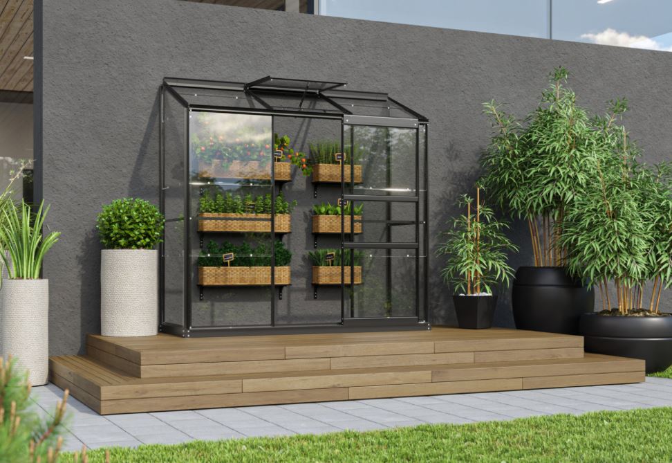 Vitavia Ida 1300 - 1.3 m² Vægdrivhus