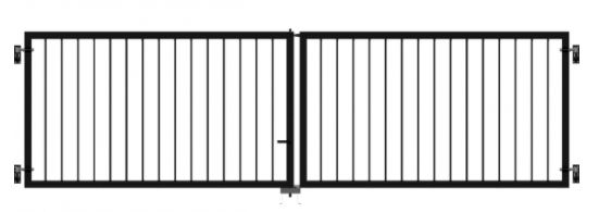 Plus Basic Dobbelt Låge - 300x85cm 