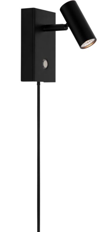 Nordlux Omari Væglampe Sort