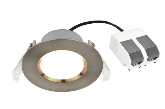 Nordlux Siege  Indbygningsspot Nikkel