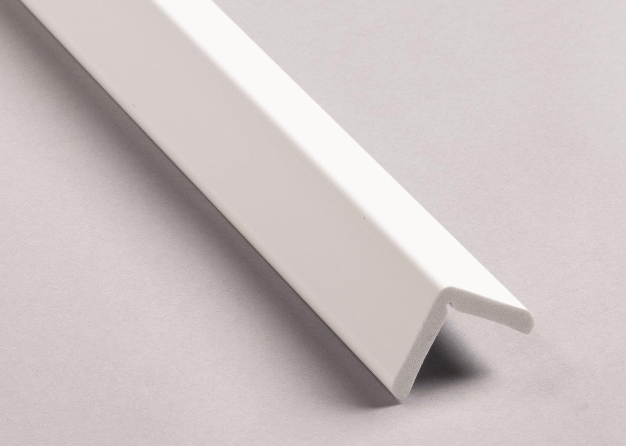 Primo Vinkelliste 5005 hvid - 31x31x2500mm