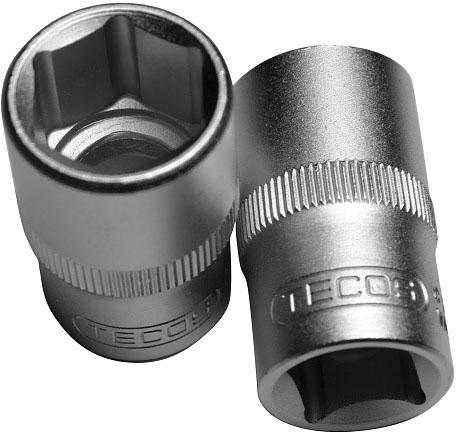 Tecos Top 17mm x L38mm x 1/2" Flankdrive