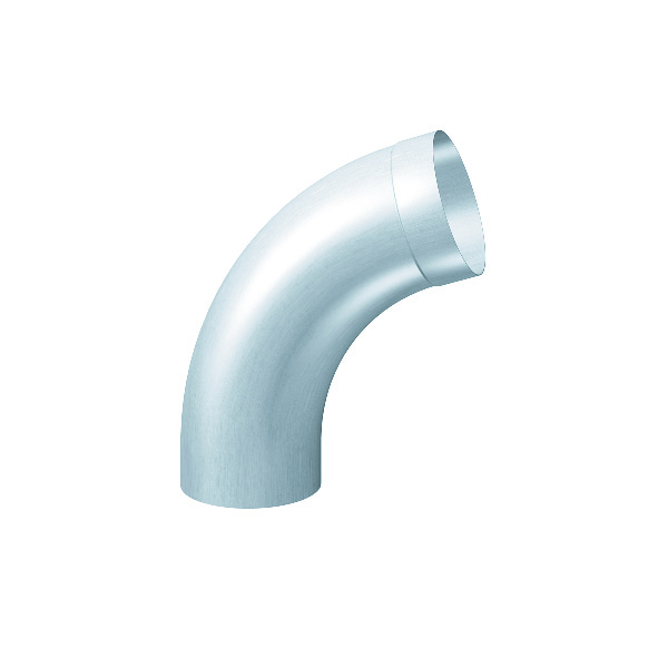 Rheinzink Bøjning 72° CL walsblank  - 76mm
