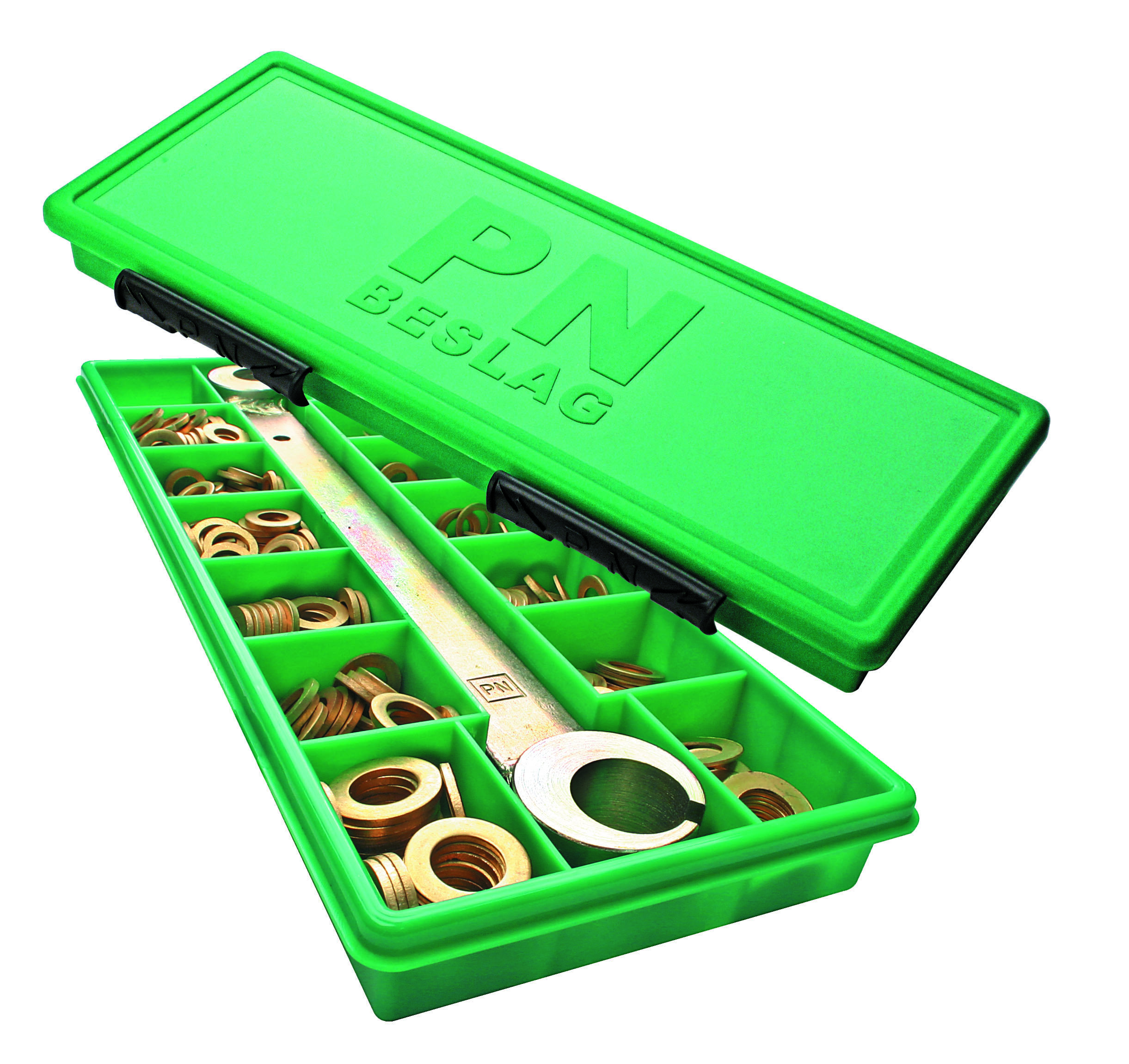 PN Hængselringe Sortimentæske