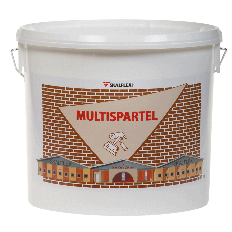 Skalflex Spartelmasse Hvid - 10kg