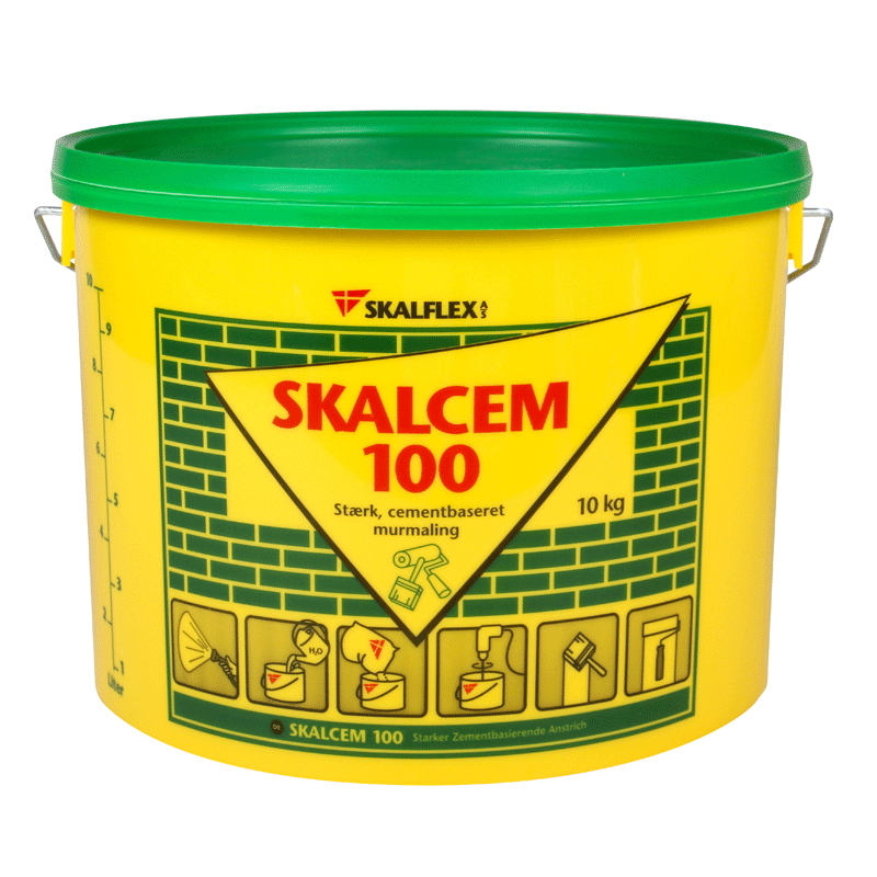Skalcem 100 - Rødokker Murmaling - 10kg
