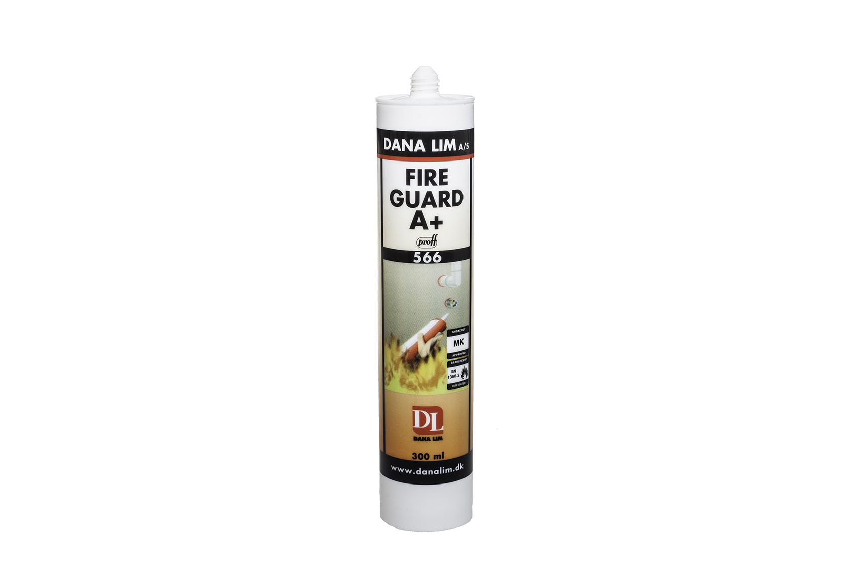 Dana Lim 567 - Fireguard MS fuge - Hvid 290ml