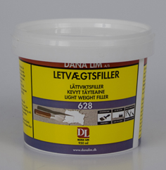 Dana Letvægtsfiller 628 Hvid -  950ml