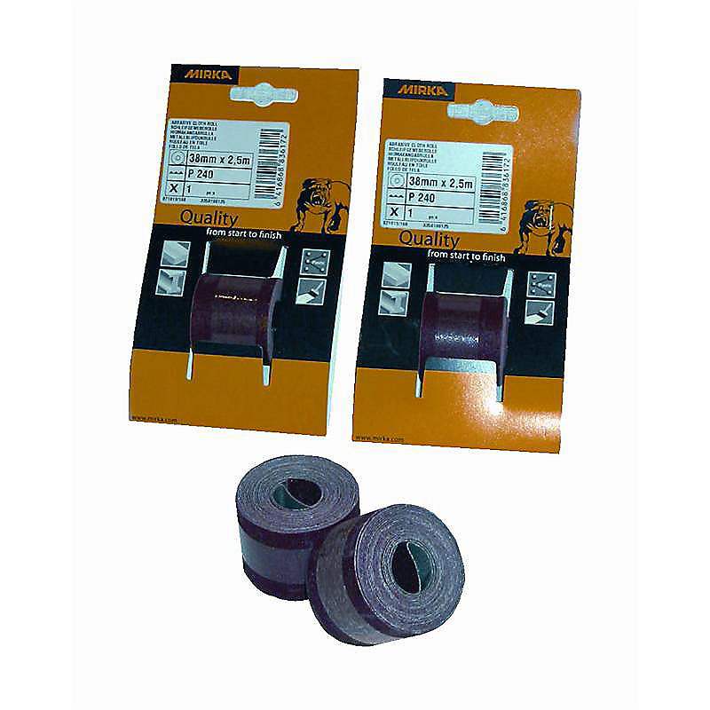 Metalsliberulle Alox K120 - 2,5m