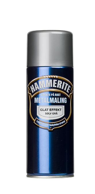Hammerite Spraymaling Glat-effekt Sølv - 400ml