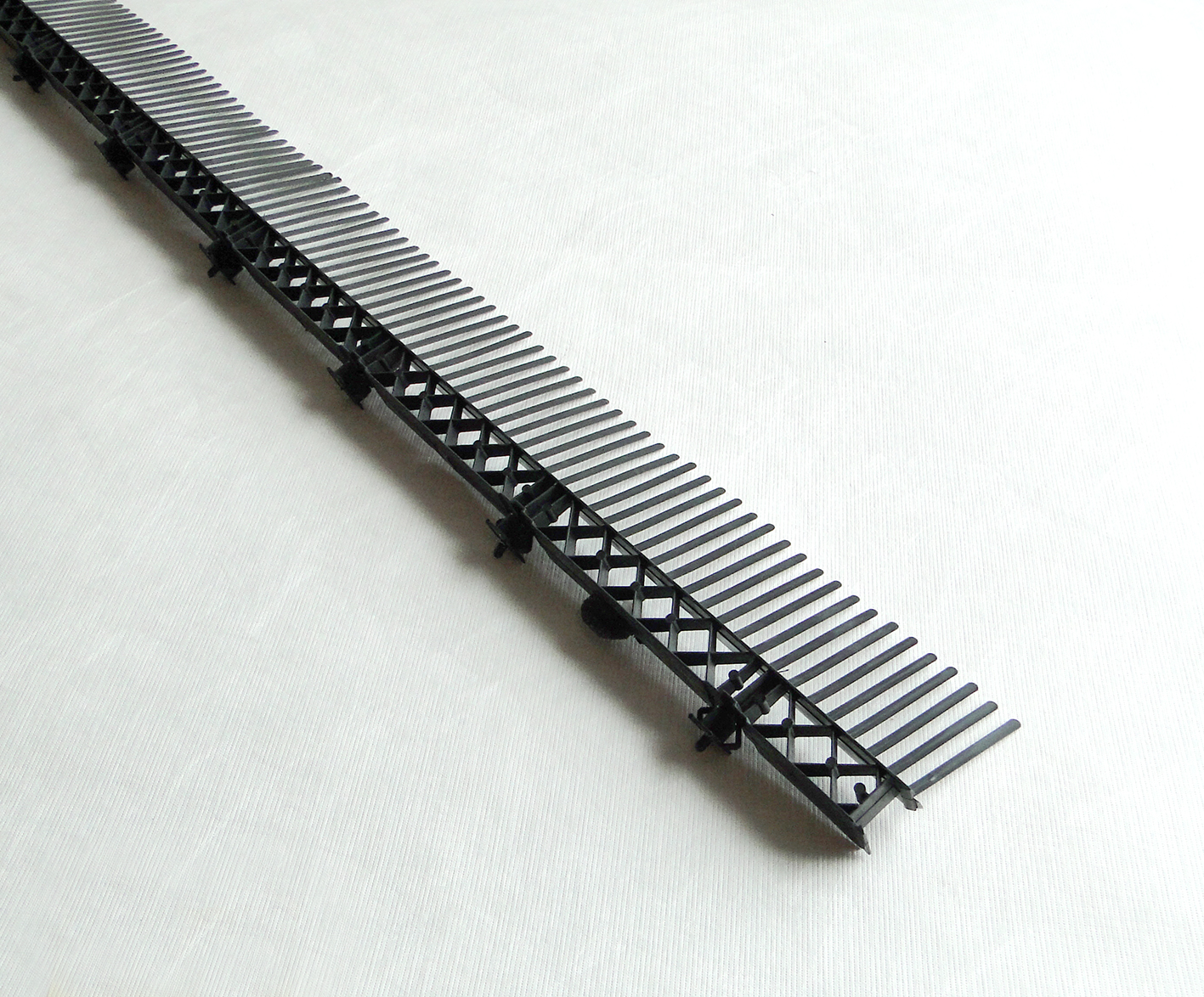 Profi Fuglegitter m/vent. Sort - 55x1000mm