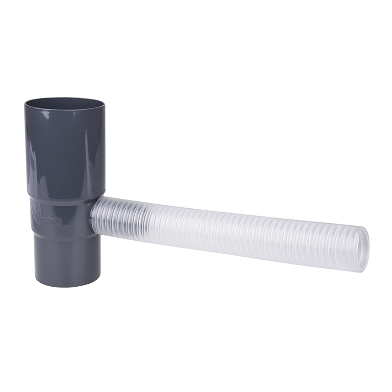 Plastmo vandudtag med flexsLange 75mm Grafit