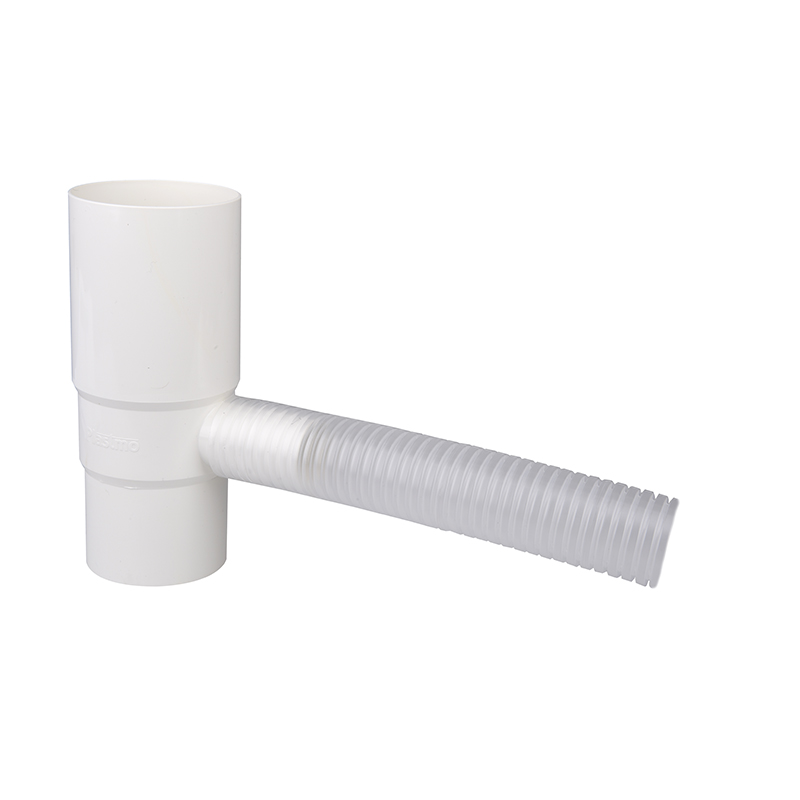 Plastmo vandudtag med flexsLange 75mm Hvid